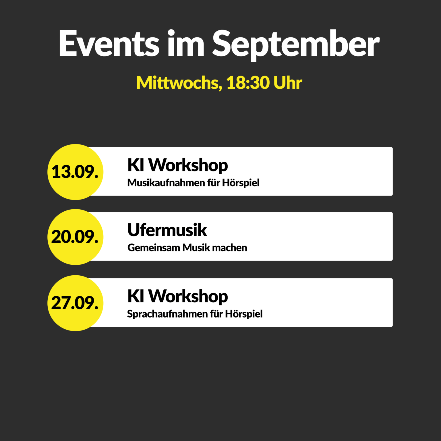 Events September Esslingen
